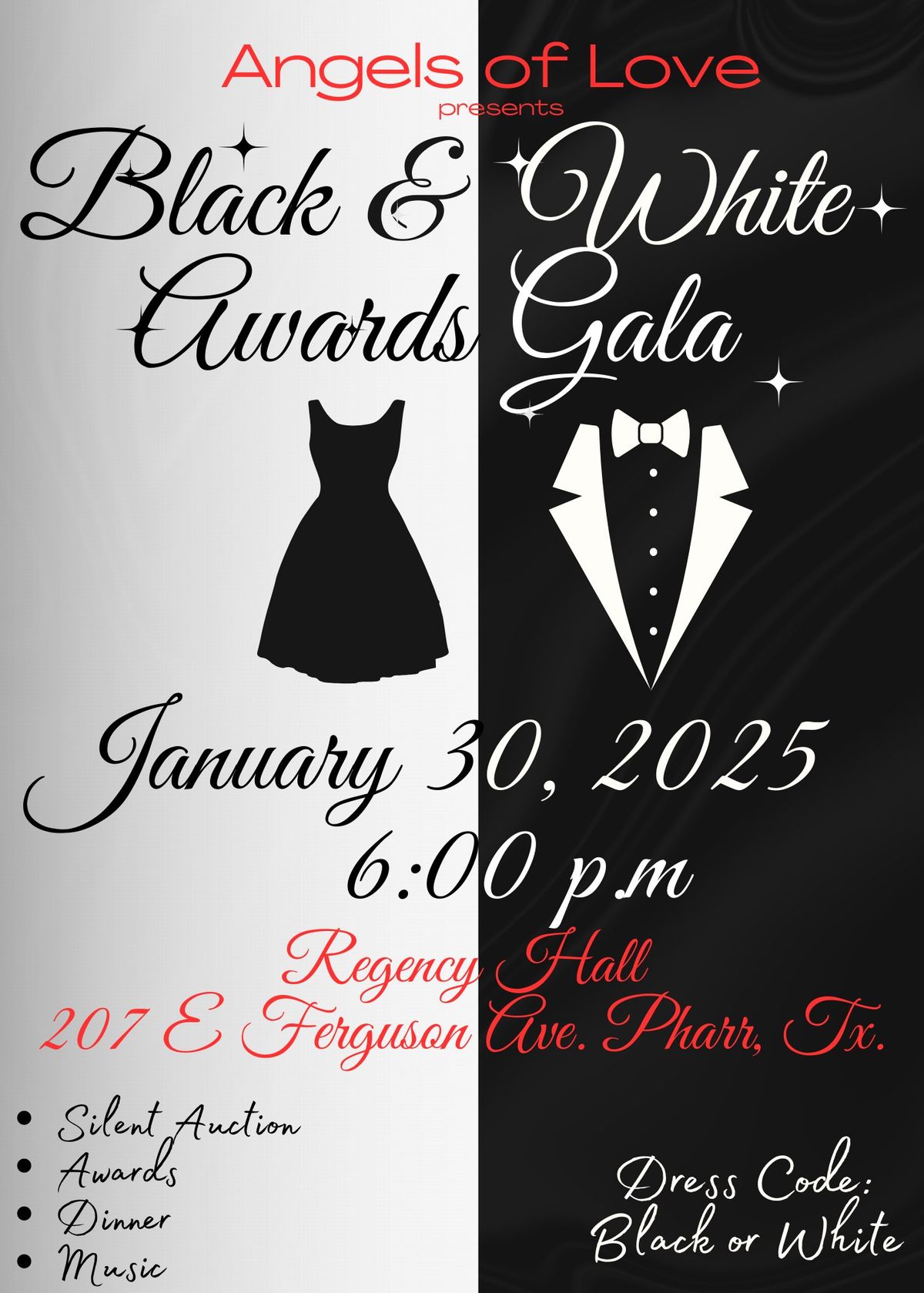 4th ANNUAL BLACK & WHITE AWARDS GALA