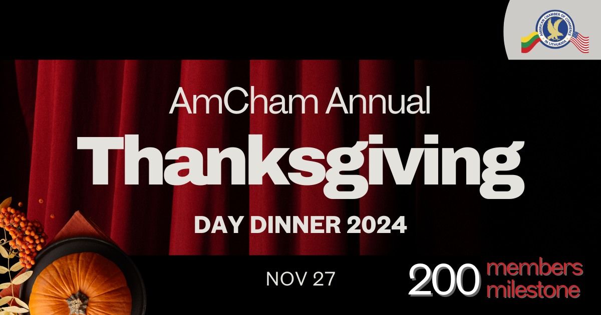 AmCham Annual Thanksgiving Day Dinner 2024