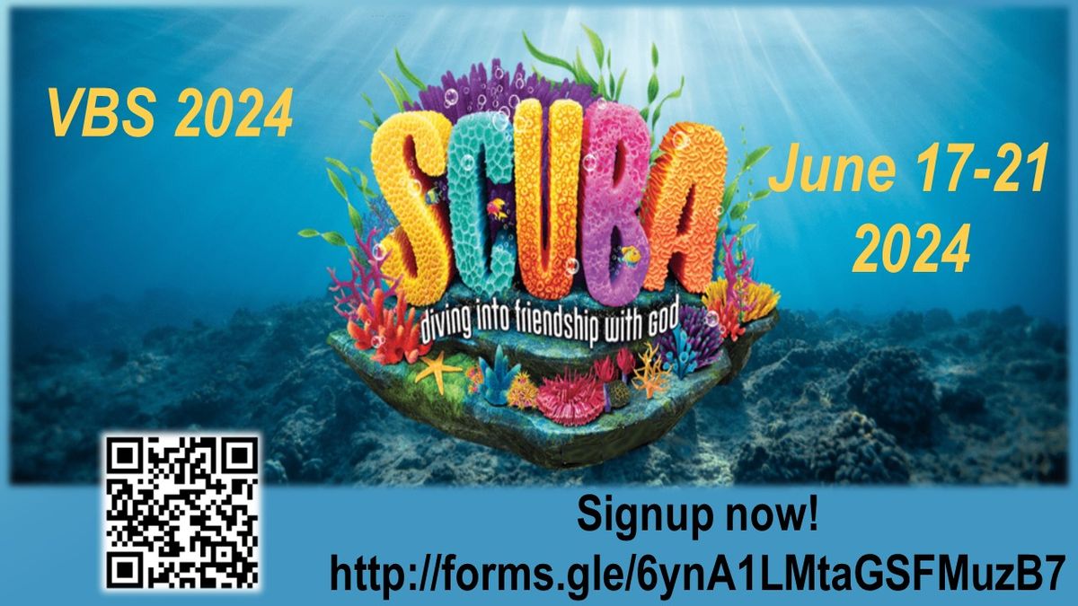2024 VBS - Scuba: Diving into friendship with God