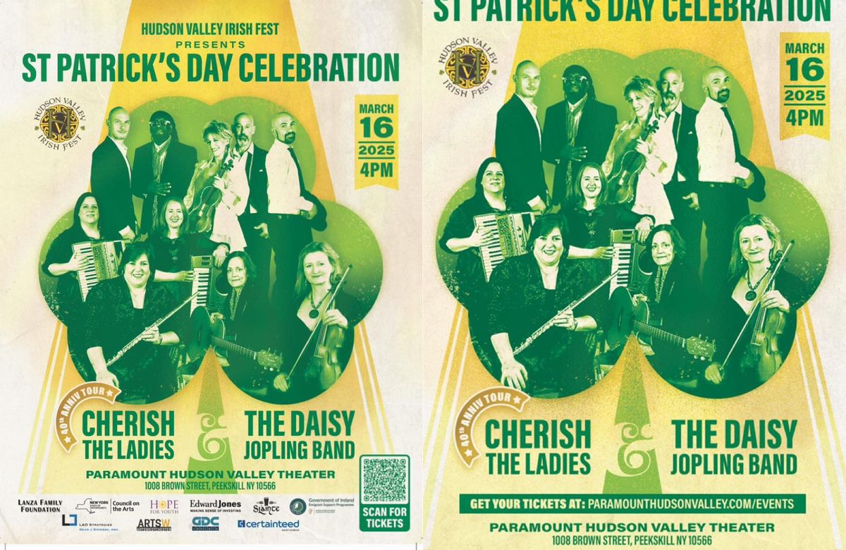 Hudson Valley Irish Fest Presents Cherish The Ladies & Daisy Jopling Band