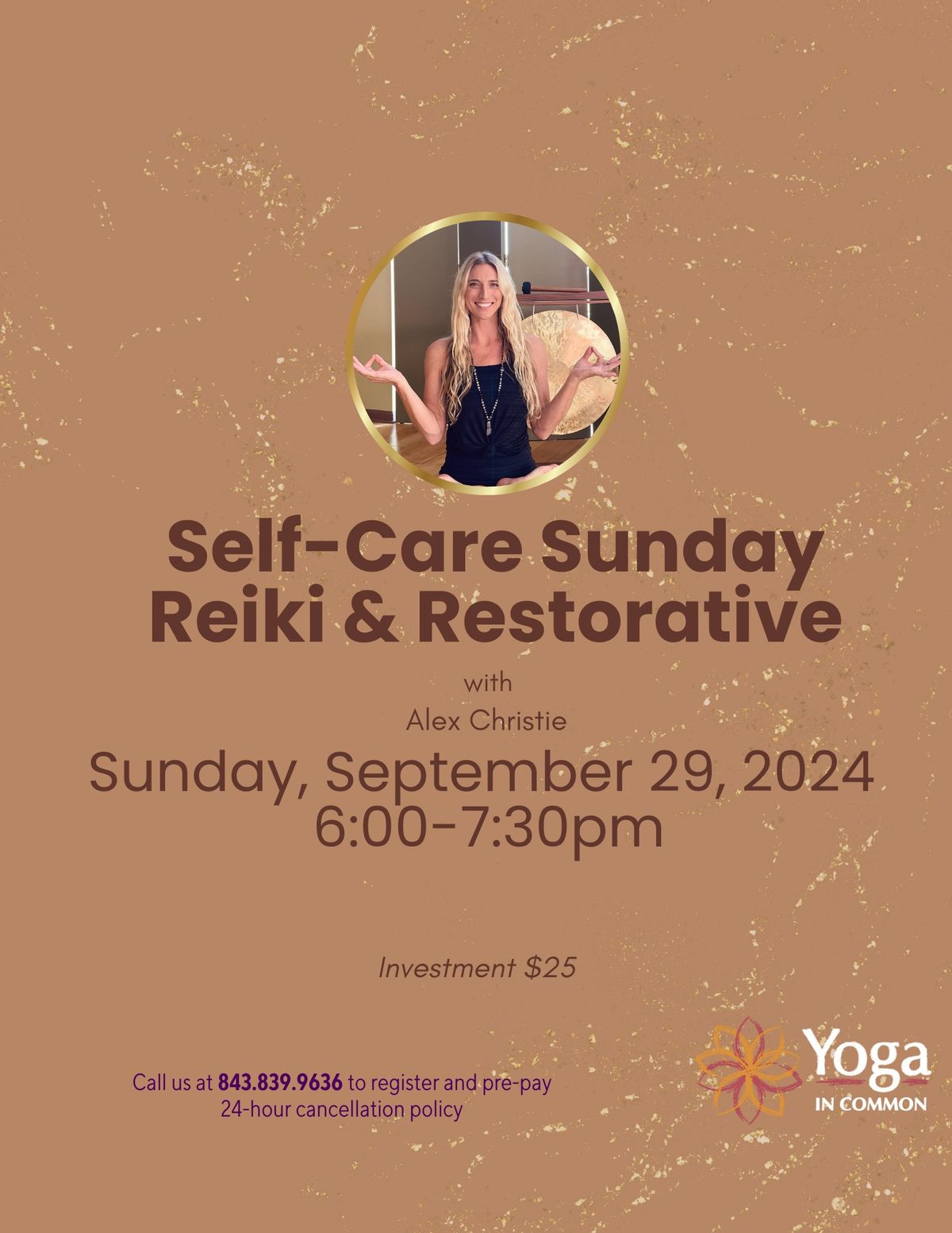 Self-Care Saturday Reiki & Restorative with Alex Christie <3