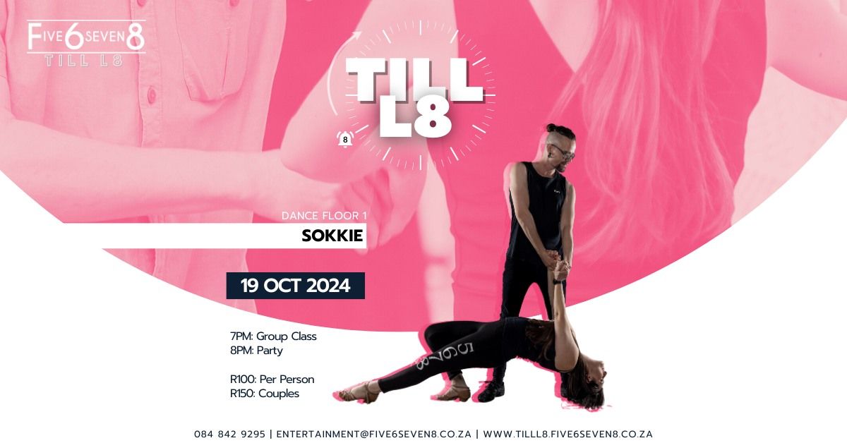 Sokkie Dance Party at Five6seven8 Dance Studio in Ferndale, Randburg, Johannesburg.