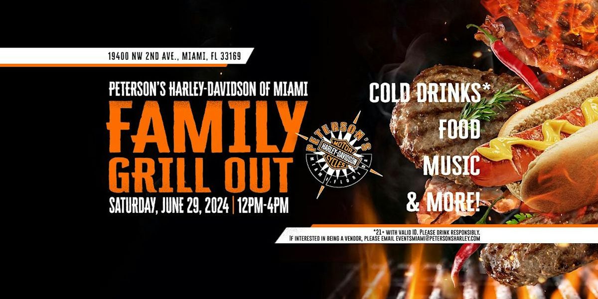 Family Grill Out @ Miami Store!