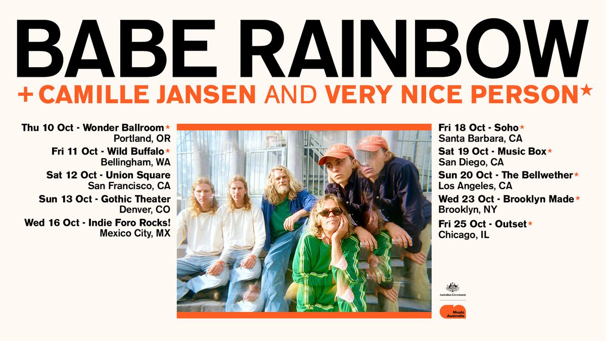 Babe Rainbow + Very Nice Person - US North East tour