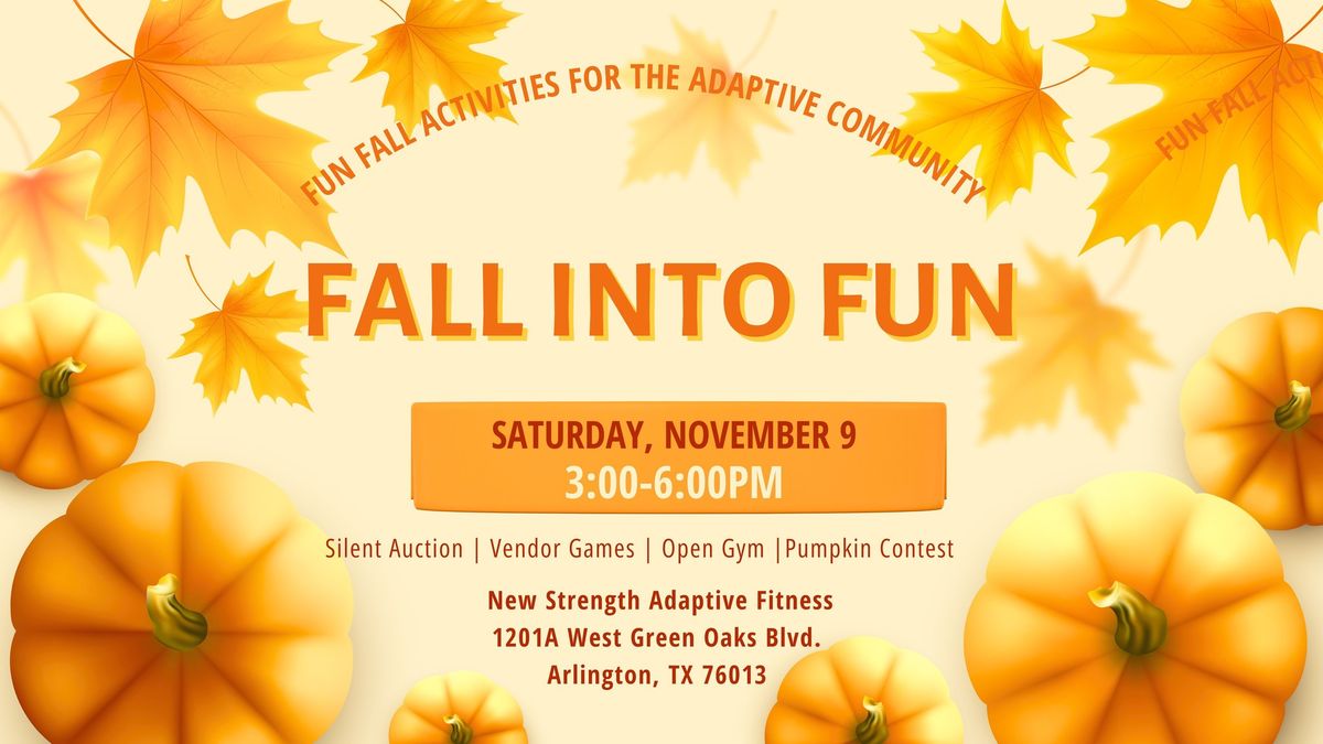 Fall into Fun: A Celebration of Fall & Community