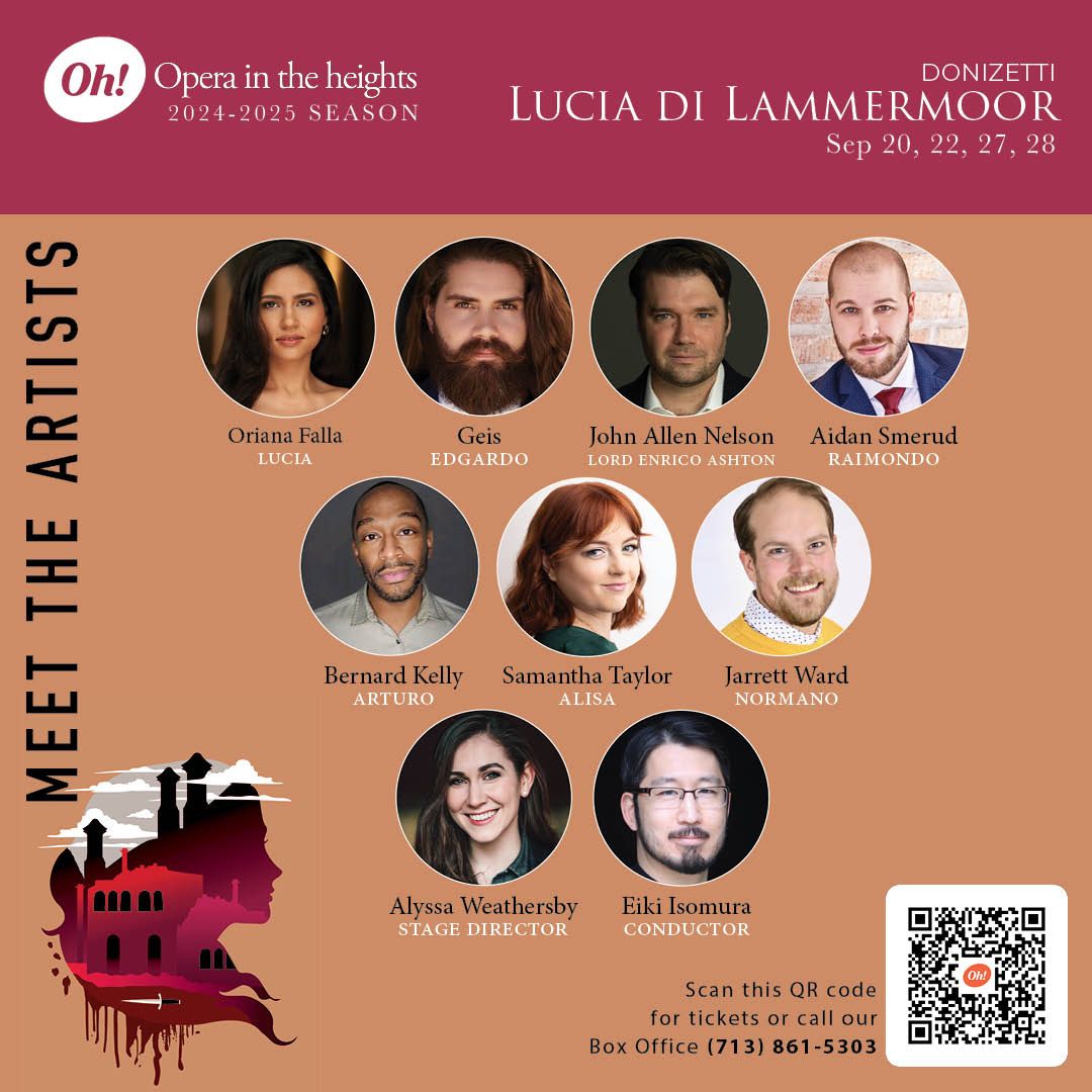 OH! Presents LUCIA DI LAMMERMOOR (Sept 20, 22, 27, 28)