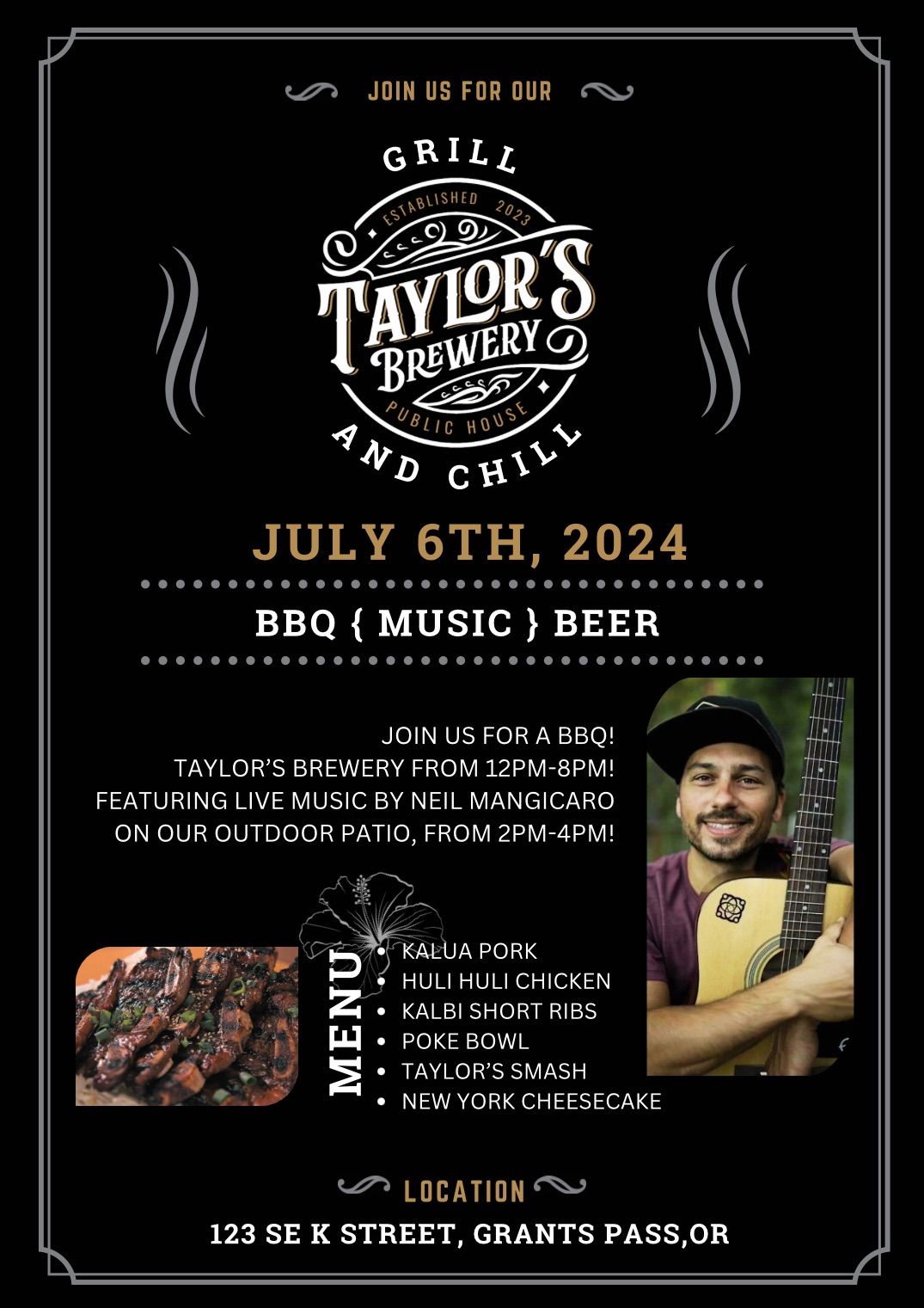 Taylor\u2019s Brewery Grill and Chill