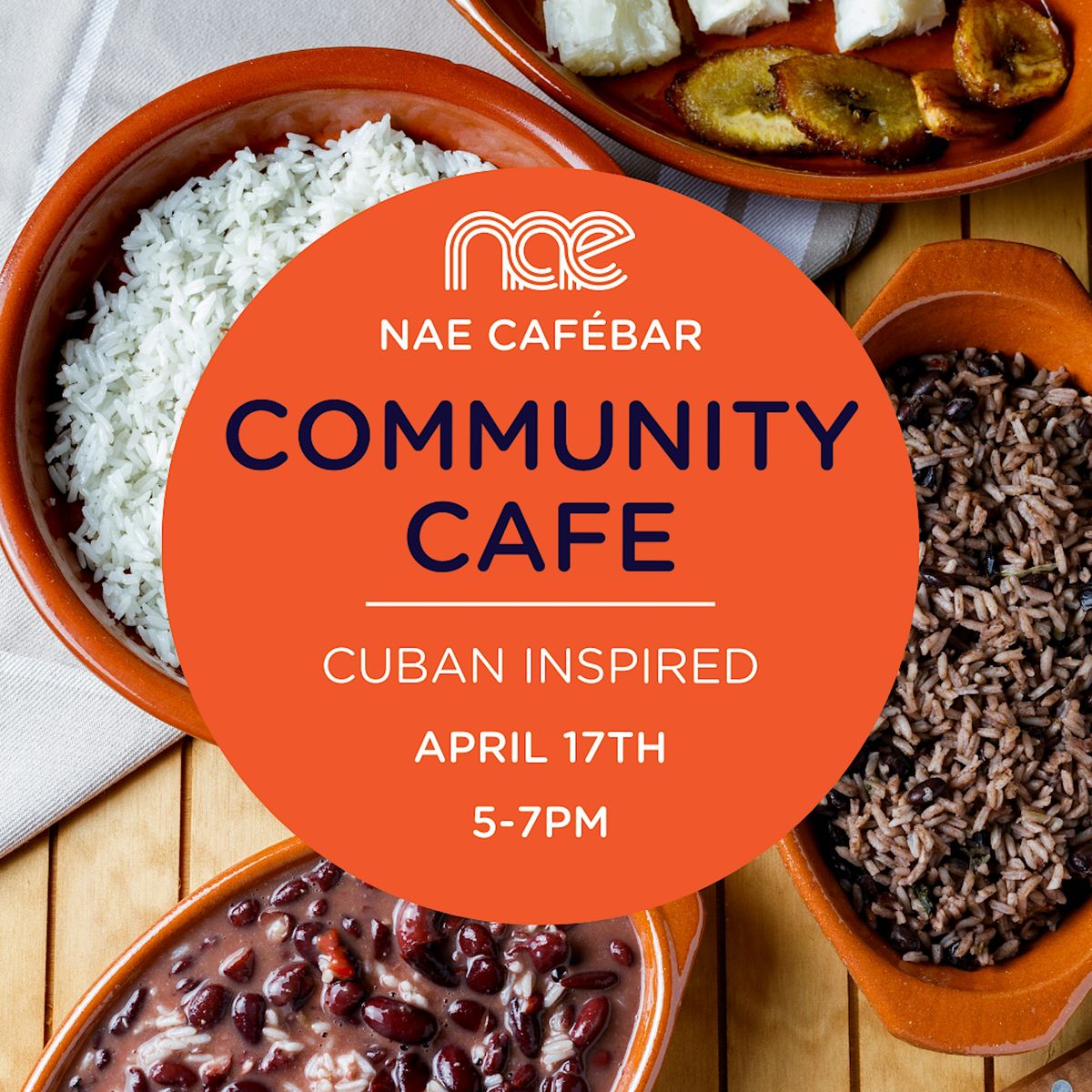 Community Caf\u00e9: Cuban Inspired