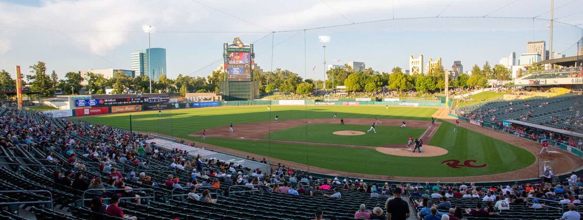 Parking Round Rock Express at Sacramento River Cats