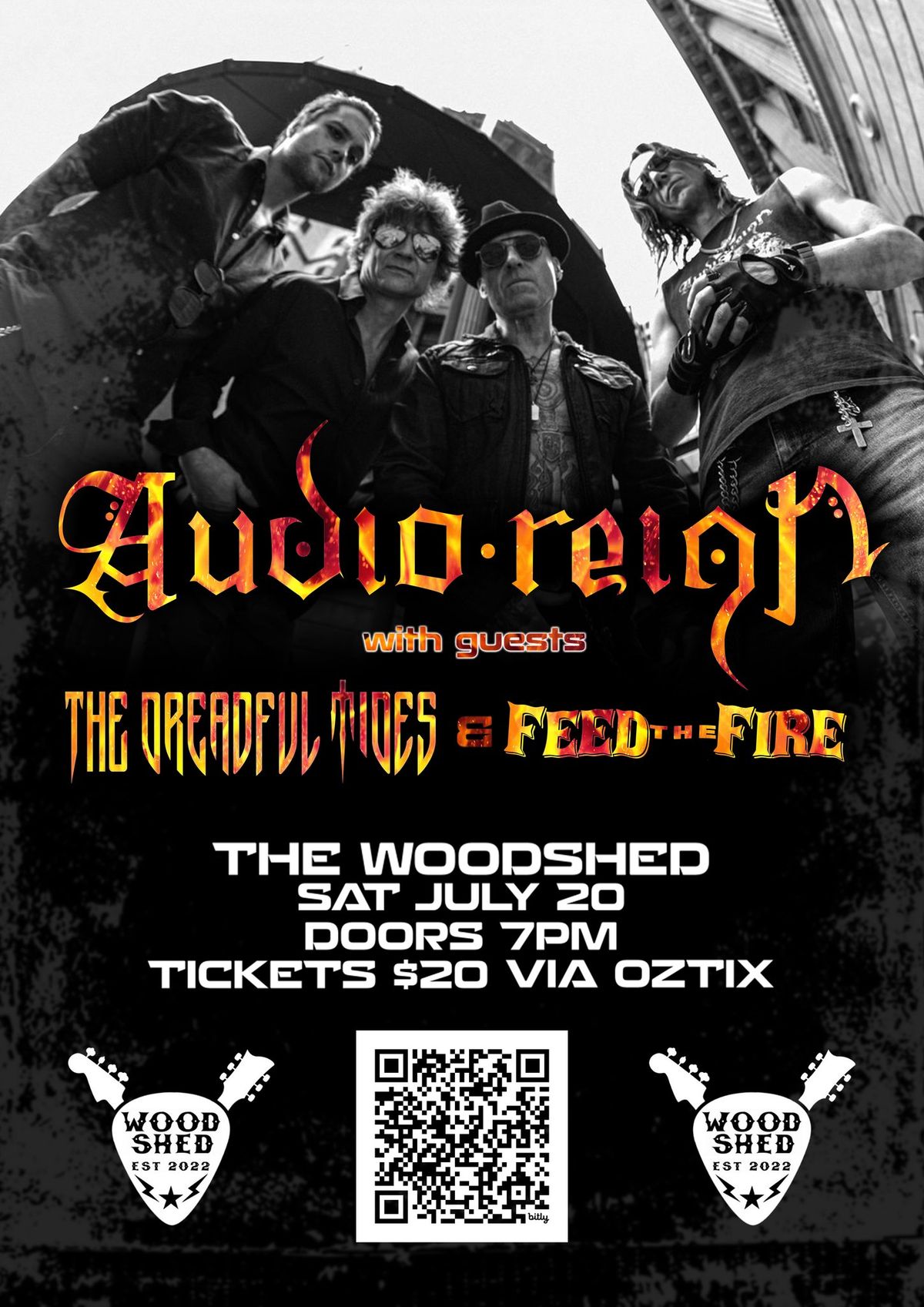 AUDIO REIGN 'The Perfect Sea' Album Tour w\/ The Dreadful Tides (VIC) & Feed The Fire