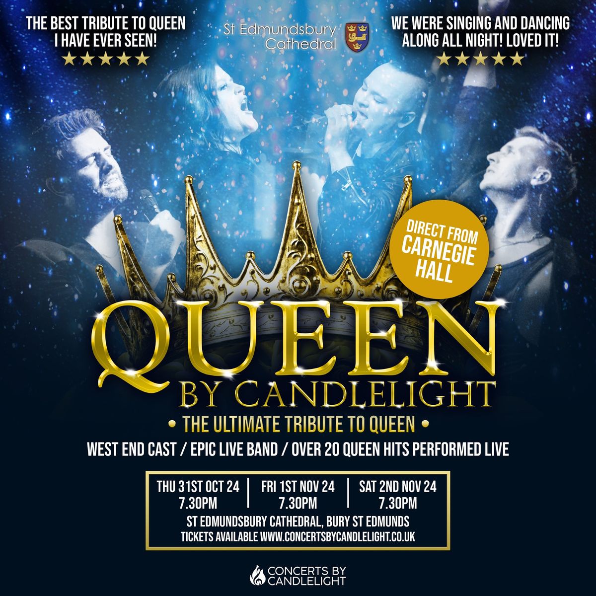 Queen By Candlelight At St Edmundsbury Cathedral 