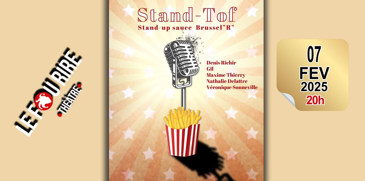 Stand-Tof : Du stand-up sace Brussel'R