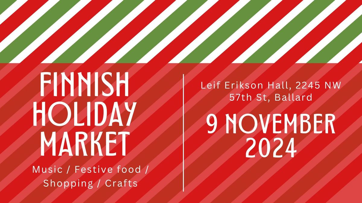 2024 Finnish Holiday Market 