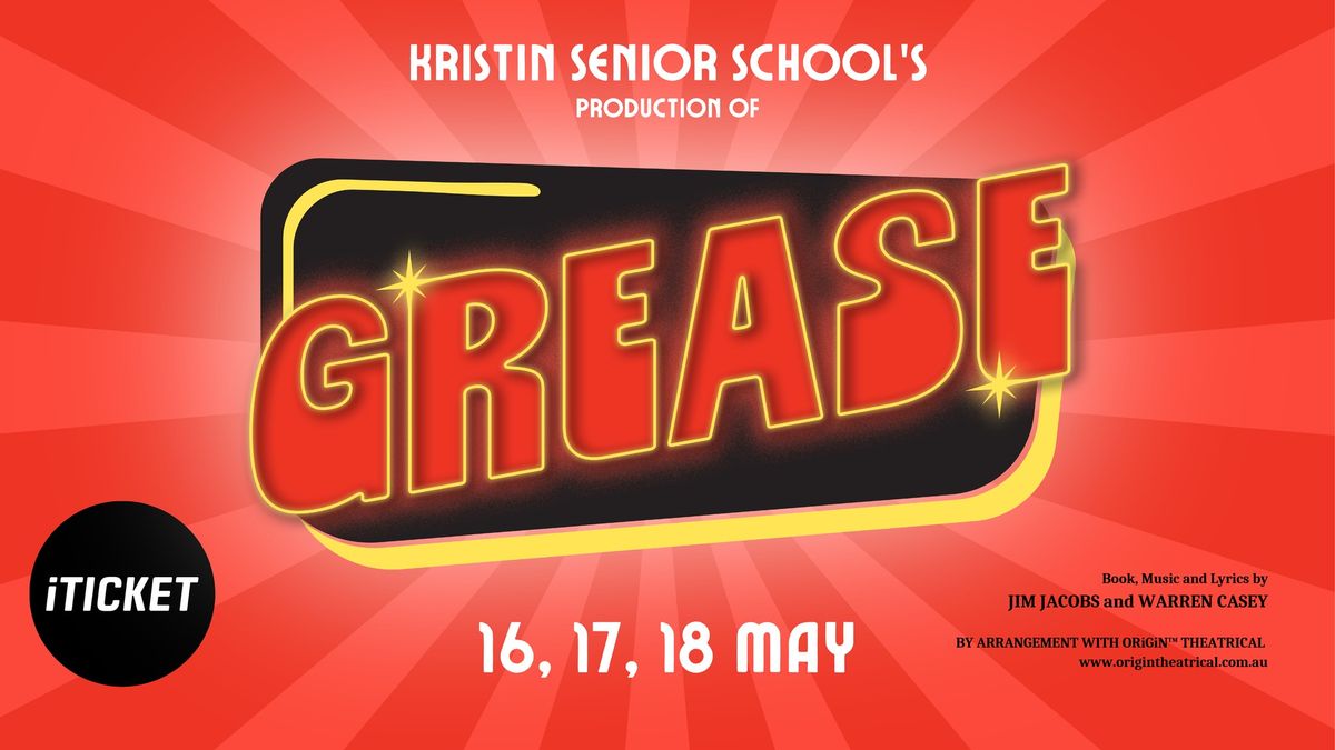 GREASE - Senior School Production