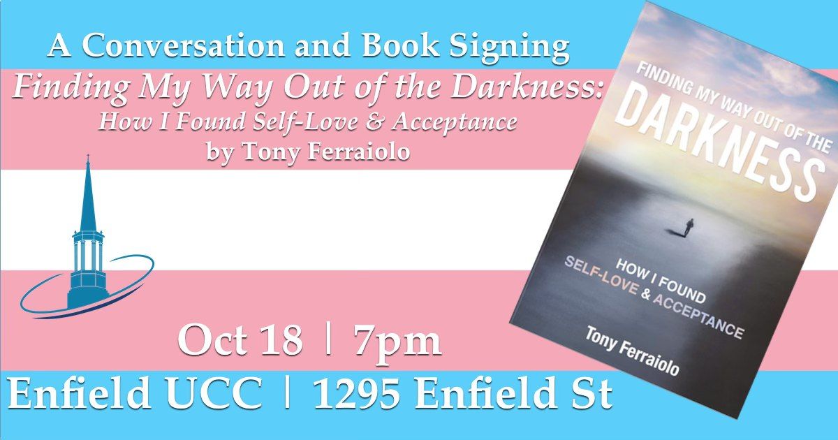 A Conversation and Book Signing: Finding My Way Out of the Darkness