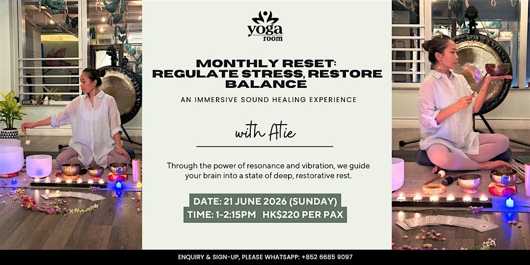 Monthly Reset: Regulate Stress, Restore Balance with Atie