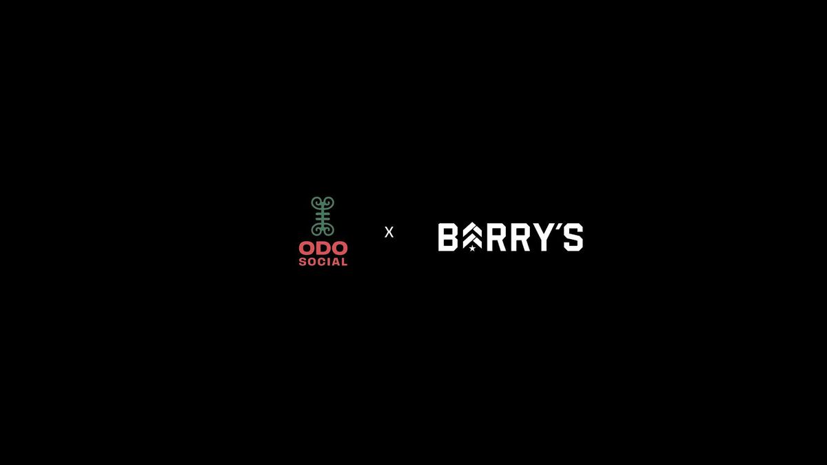 Odo Social x Barry\u2019s Bootcamp: Sweat & Socialize