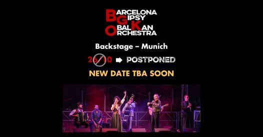 (VERSCHOBEN) Barcelona Gipsy Balkan Orchestra l Backstage M\u00fcnchen
