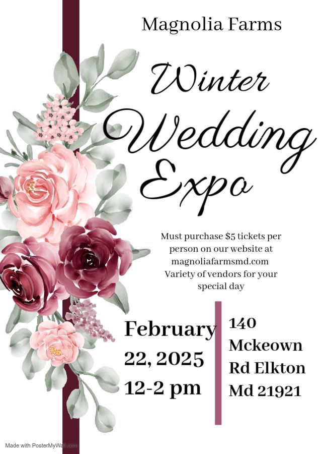 Magnolia Farms Winter Wedding Expo 