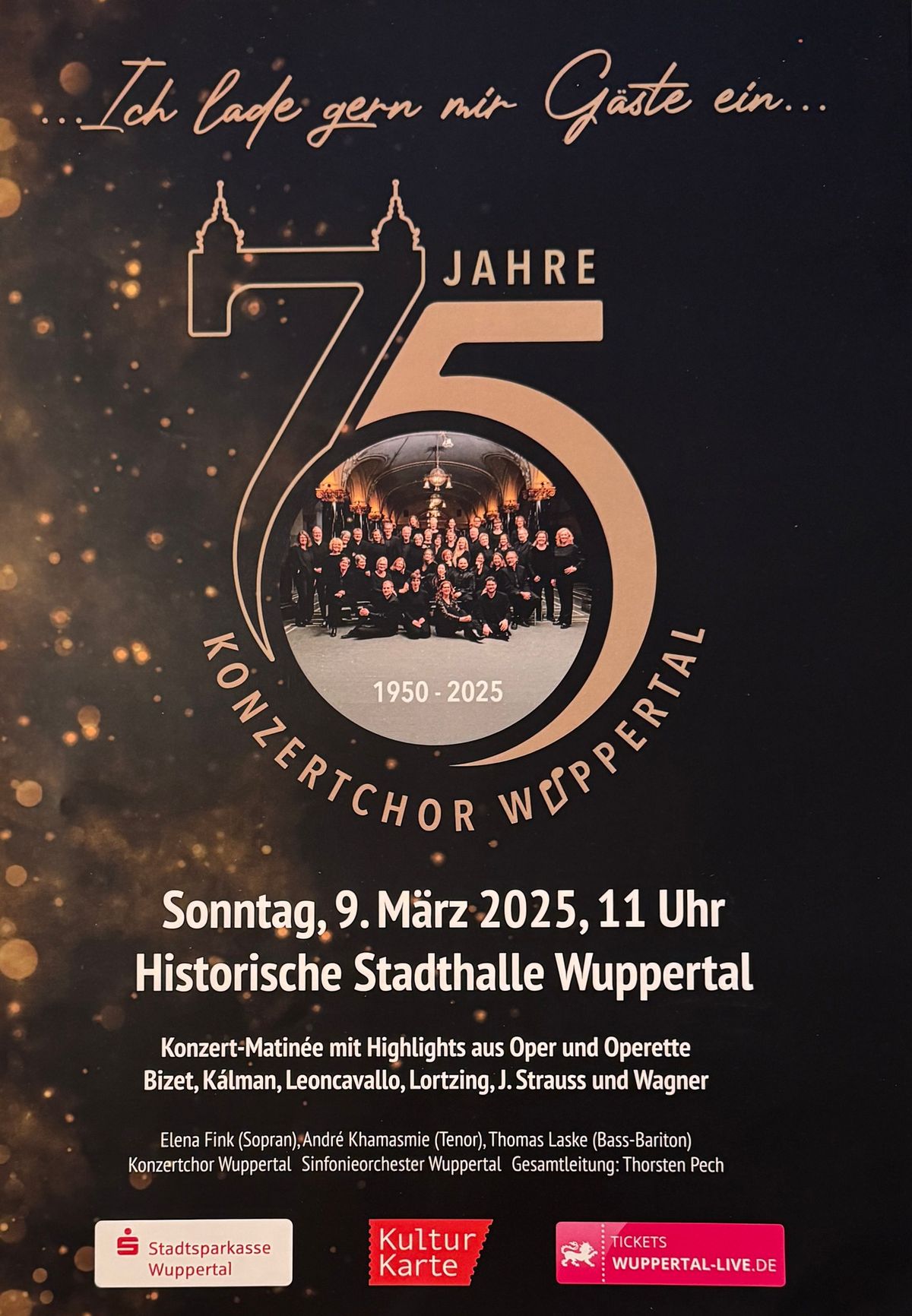 75 Jahre Konzertchor Wuppertal 