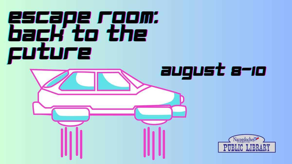 Escape Room: Back to the Future