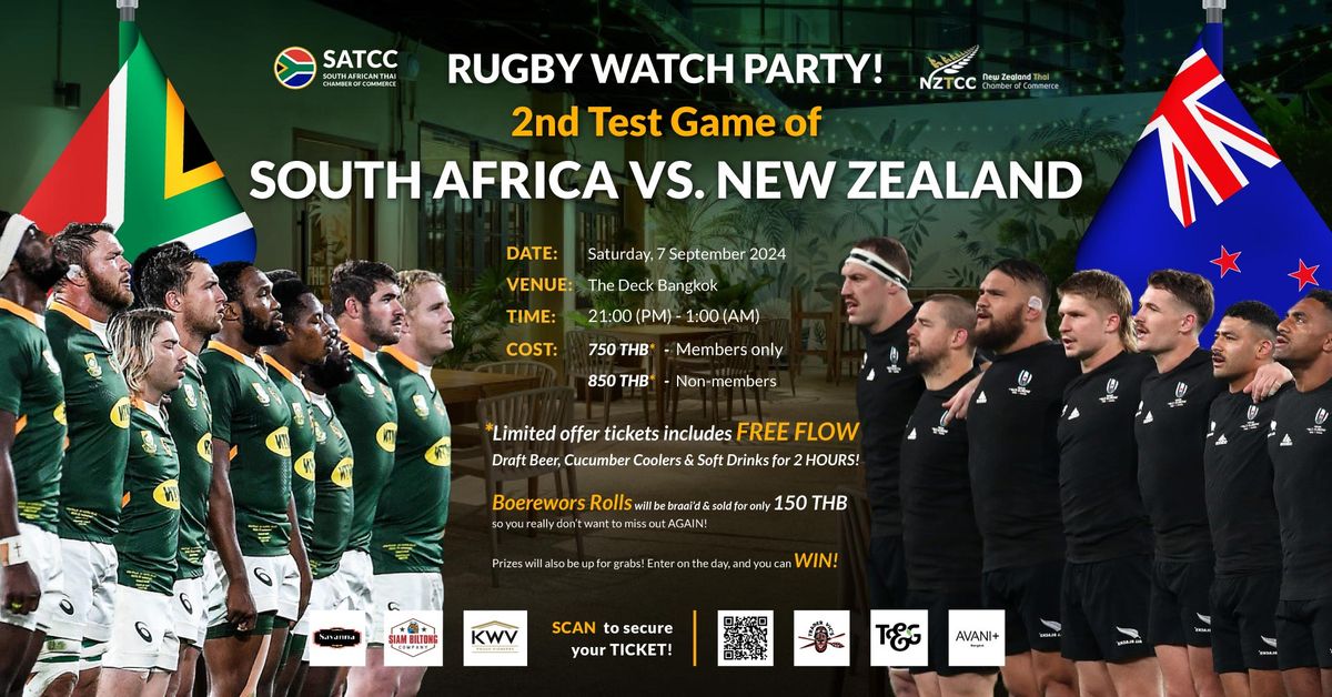 Springboks Vs. All Blacks Rugby Watch Party! Part 2