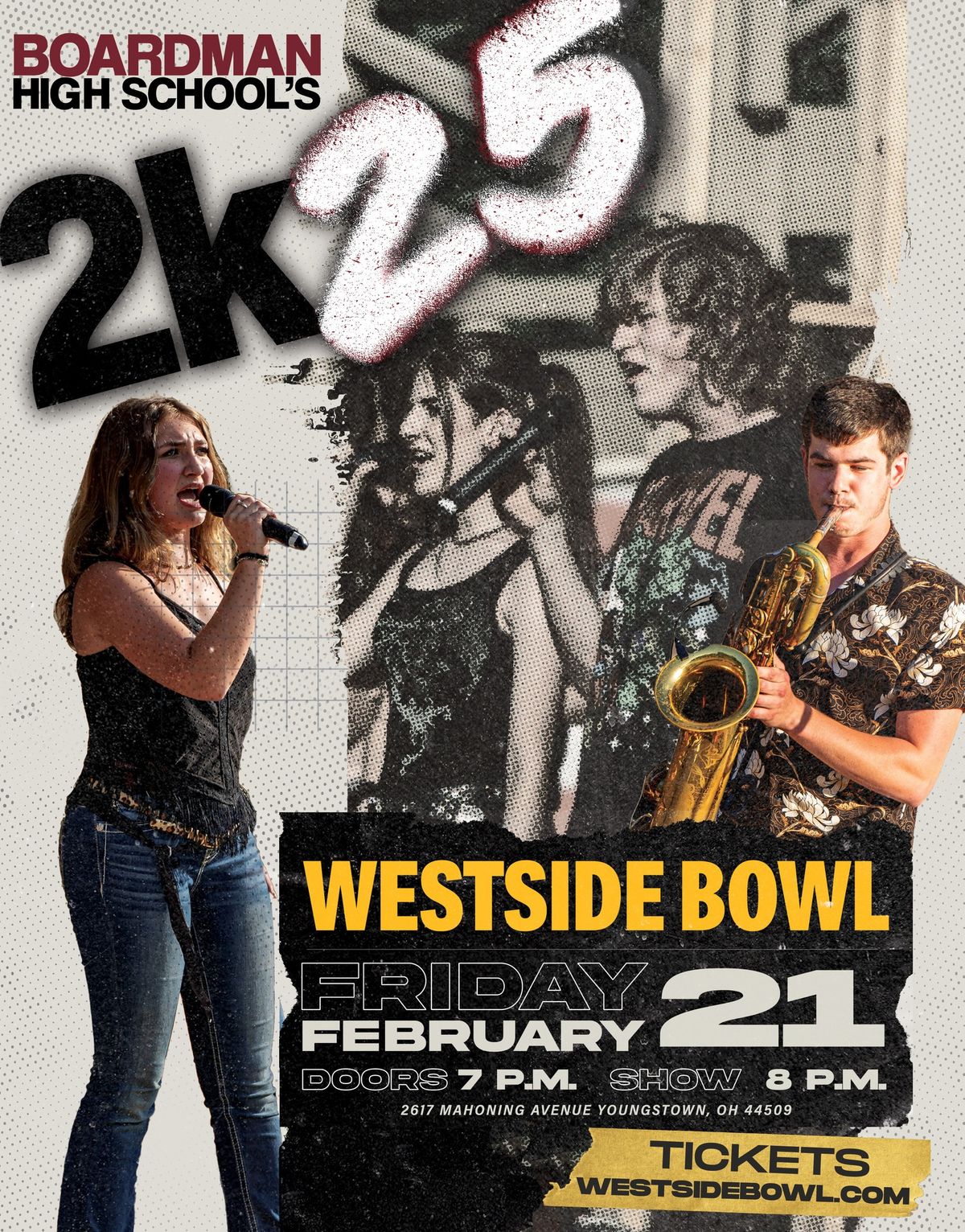 Boardman High School's 2K25 at the Westside Bowl