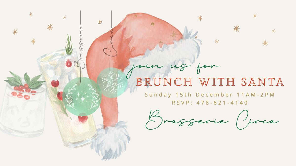 Brunch with Santa at Brasserie Circa