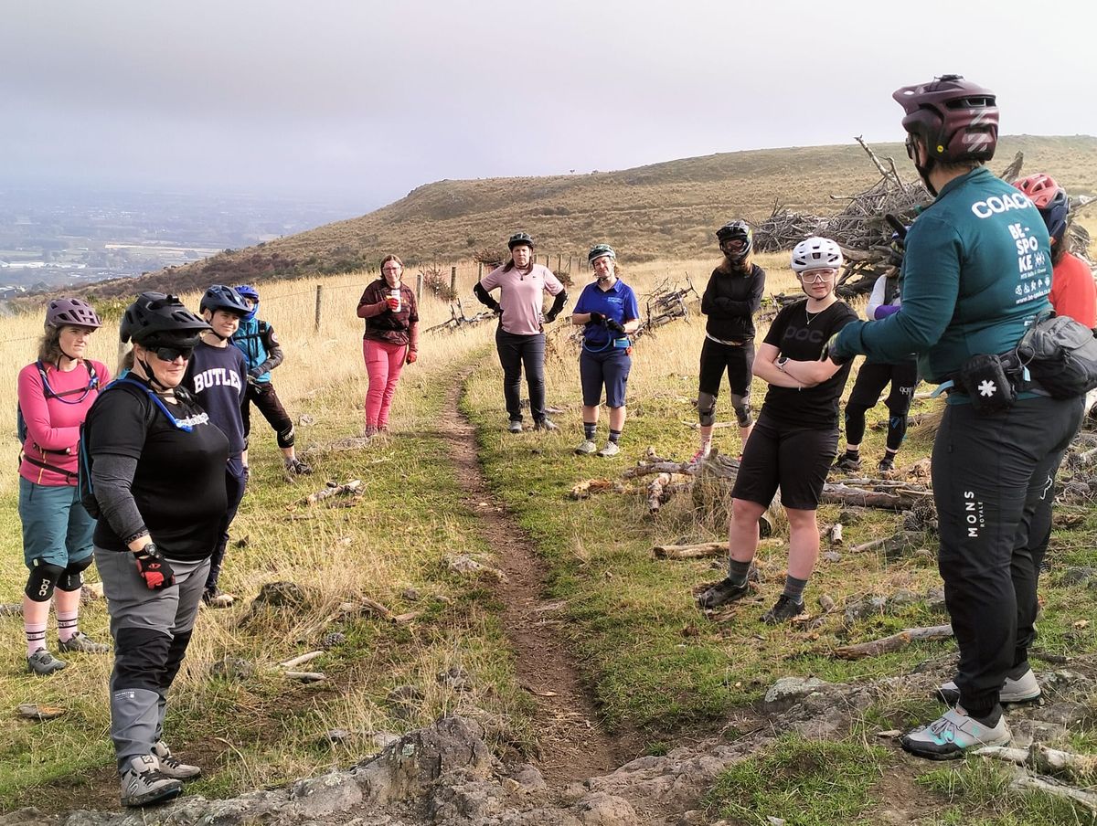 Girls on Dirt - Pre-ride intermediate course