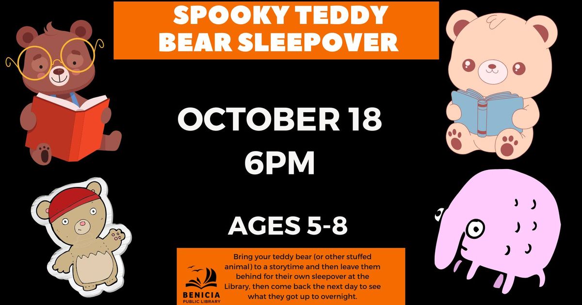 Spooky Teddy Bear Sleepover