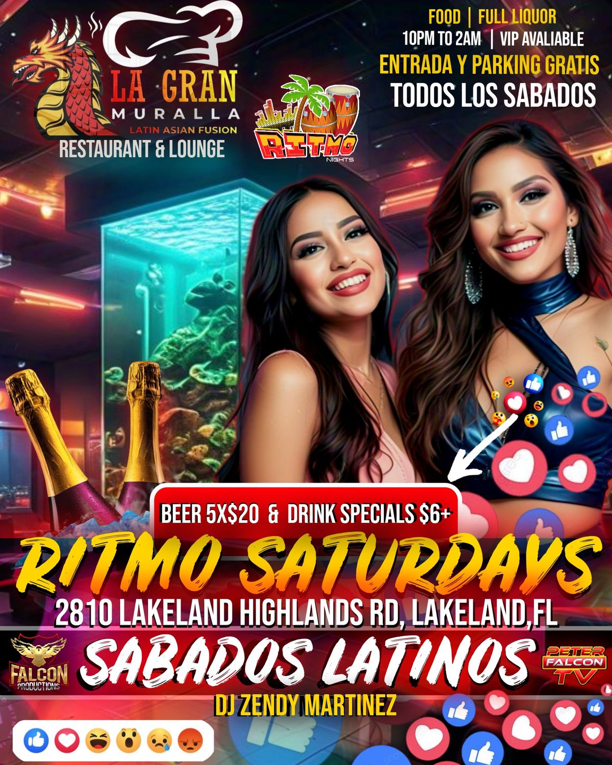 Noche Latina Ritmo Sabado