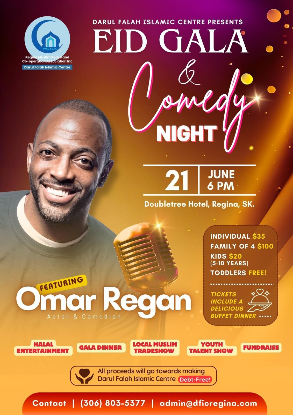 Eid Gala and Comedy Nights with Omar Regan