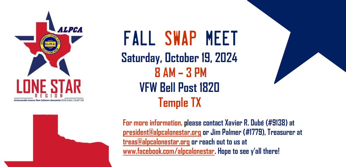 2024 Fall Swap Meet | Temple