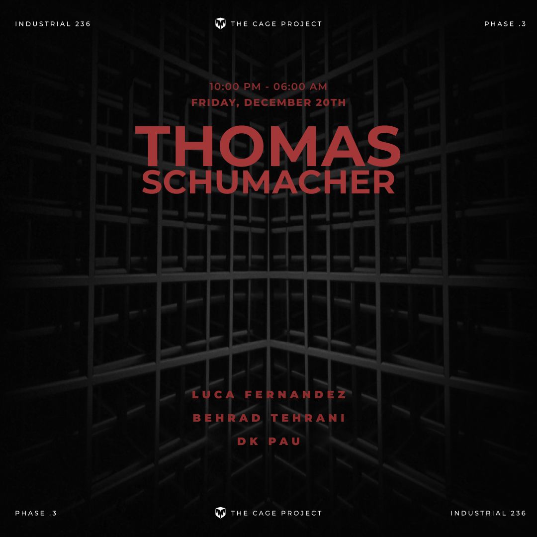 THE CAGE PROJECT: THOMAS SHUMACHER