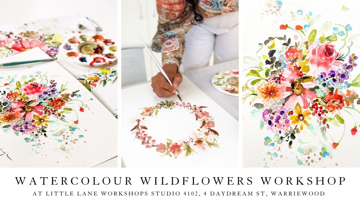 Watercolour Wildflowers Workshop