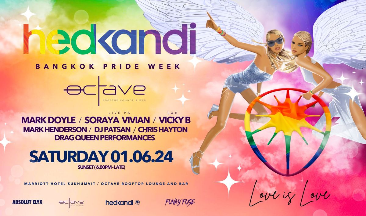 Hedkandi x Octave Rooftop: A Celebration of Pride, Diversity, and Inclusion. 