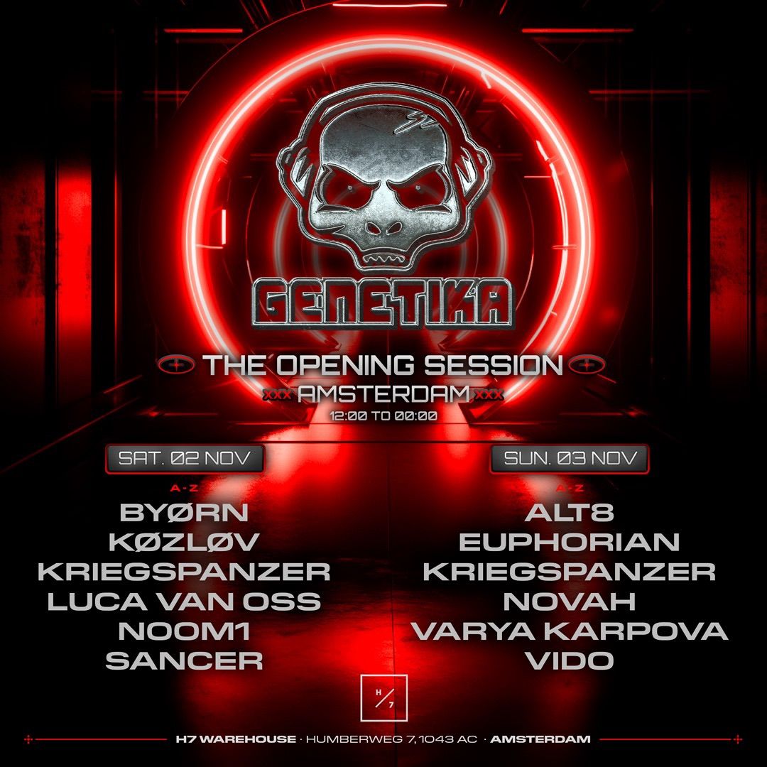 Genetika Club - The Opening Session.