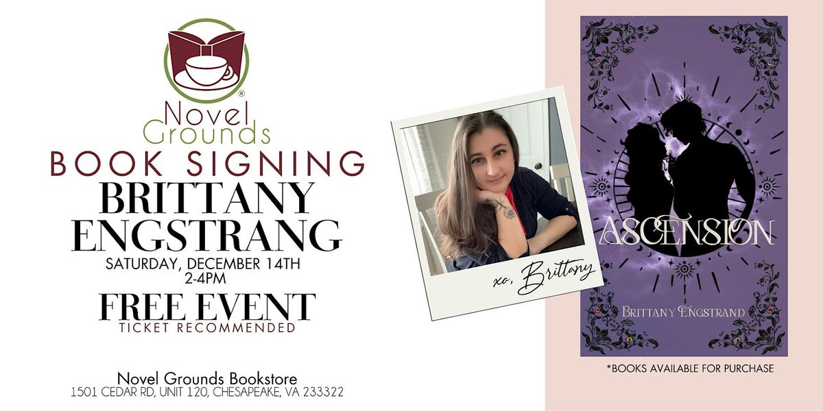 Book Signing - Author Brittany Engstrand