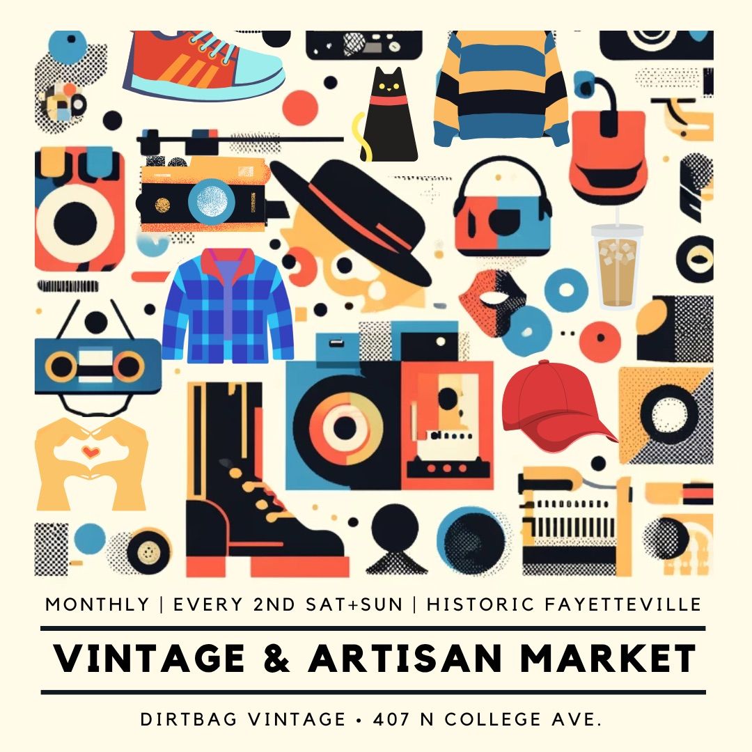 Second Saturday + Sunday Vintage Market at Dirtbag Vintage 