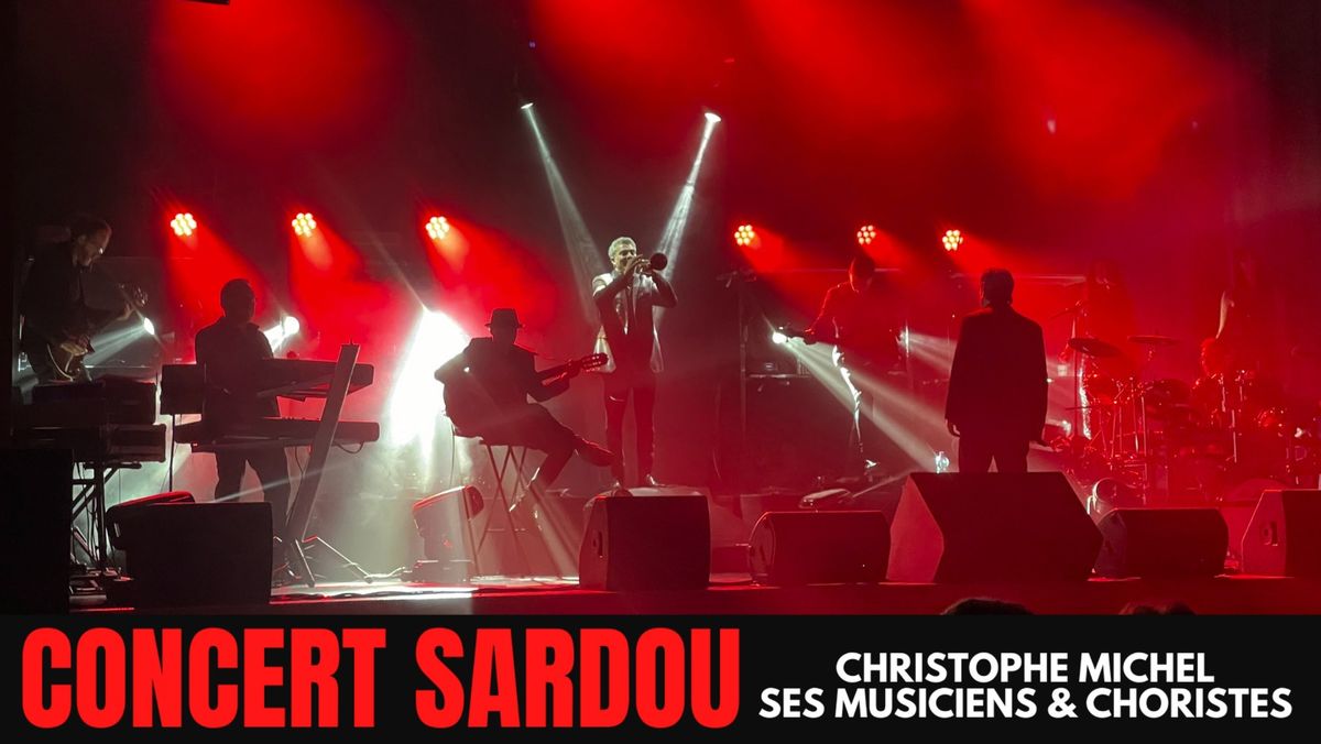 TRIBUTE SARDOU | Th\u00e9\u00e2tre de la Salle Bleue, Palavas-les-Flots | Samedi 8 Mars 2025