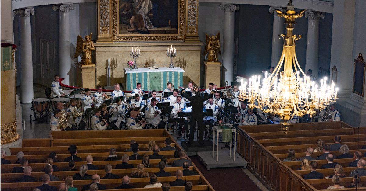 Puolustusvoimien kirkkokonsertti Helsingin tuomiokirkossa