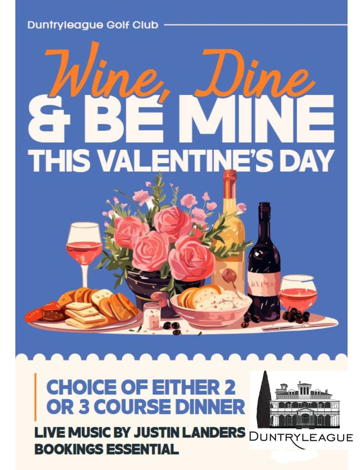 Wine & Dine on Valentine