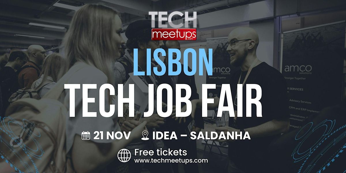 LISBON TECH JOB FAIR AUTUMN 2024