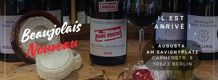 IL EST ARRIV\u00c9... LE BEAUJOLAIS NOUVEAU