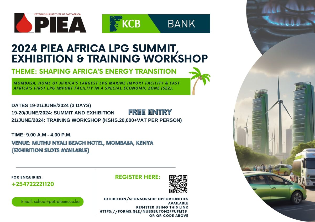 2024 PIEA-WLGA Africa LPG Summit Exhibition & Training Workshop 