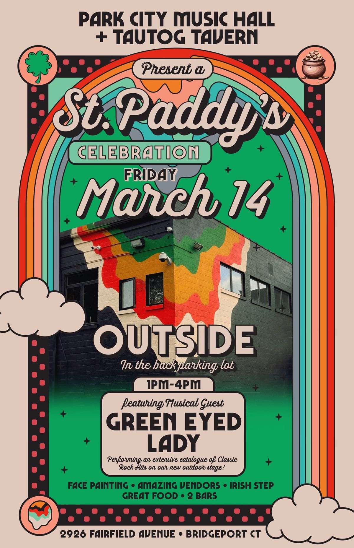 St. Paddy's Parade After-Party in the Back Lot!