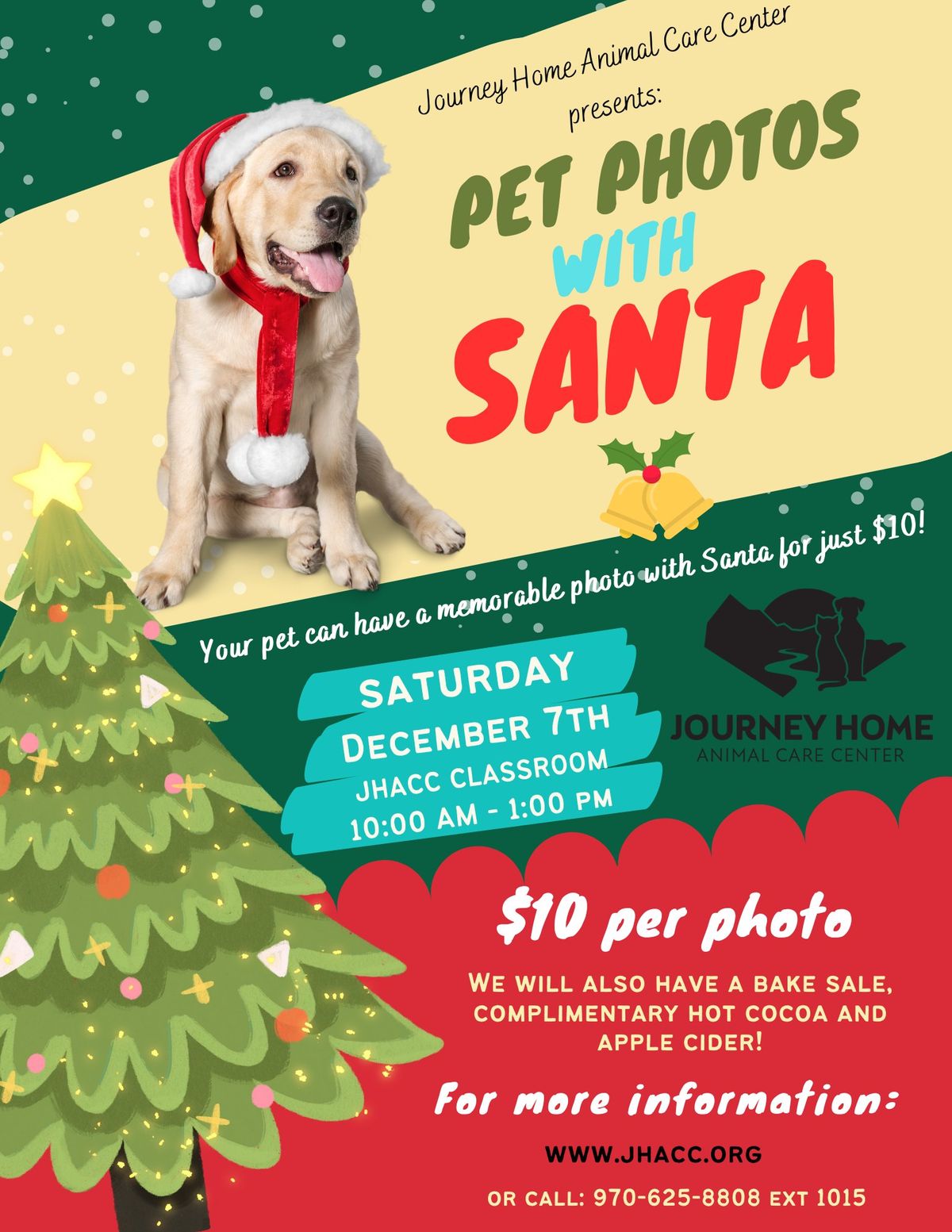 Pet Photos with Santa