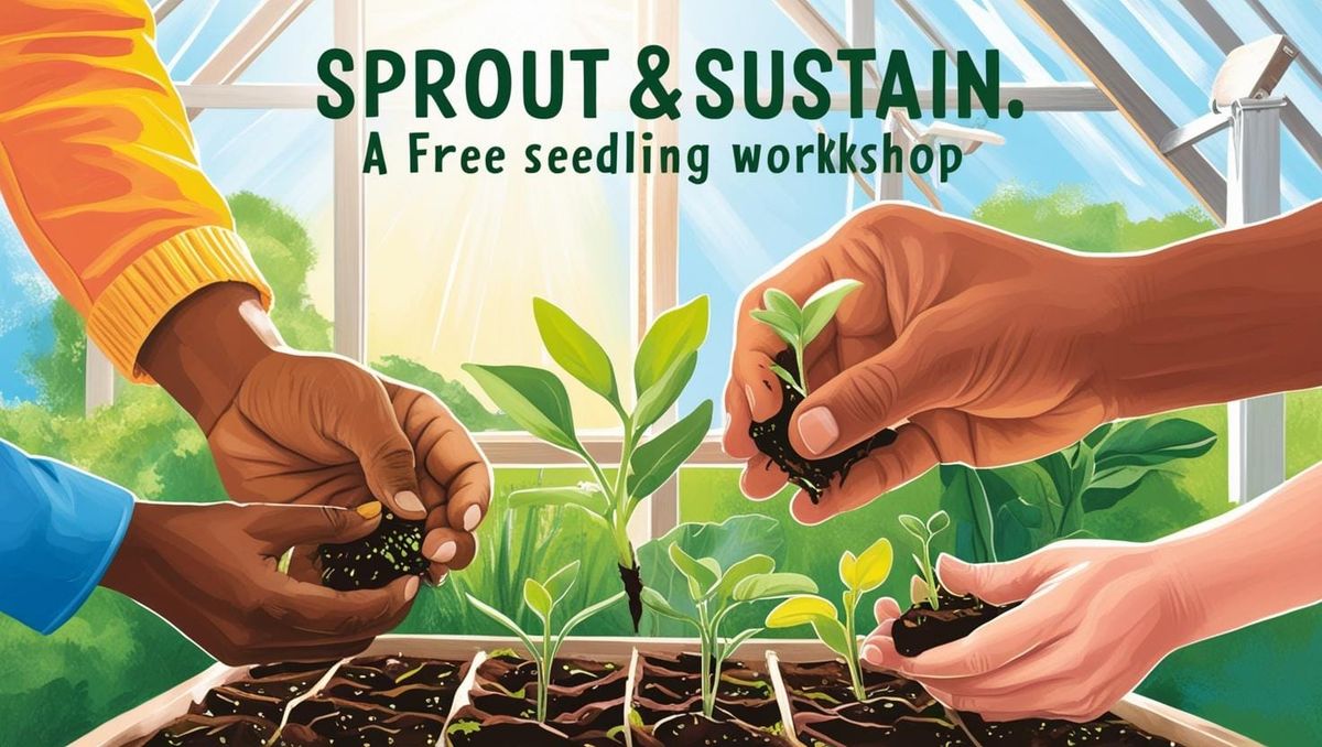 Sprout & Sustain: A Free Seedling Workshop