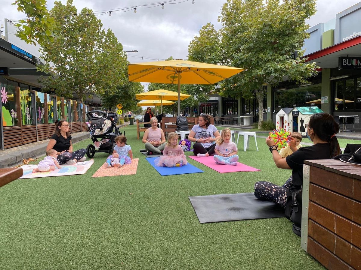 Family Yoga at the Point Cook Pop Up Park