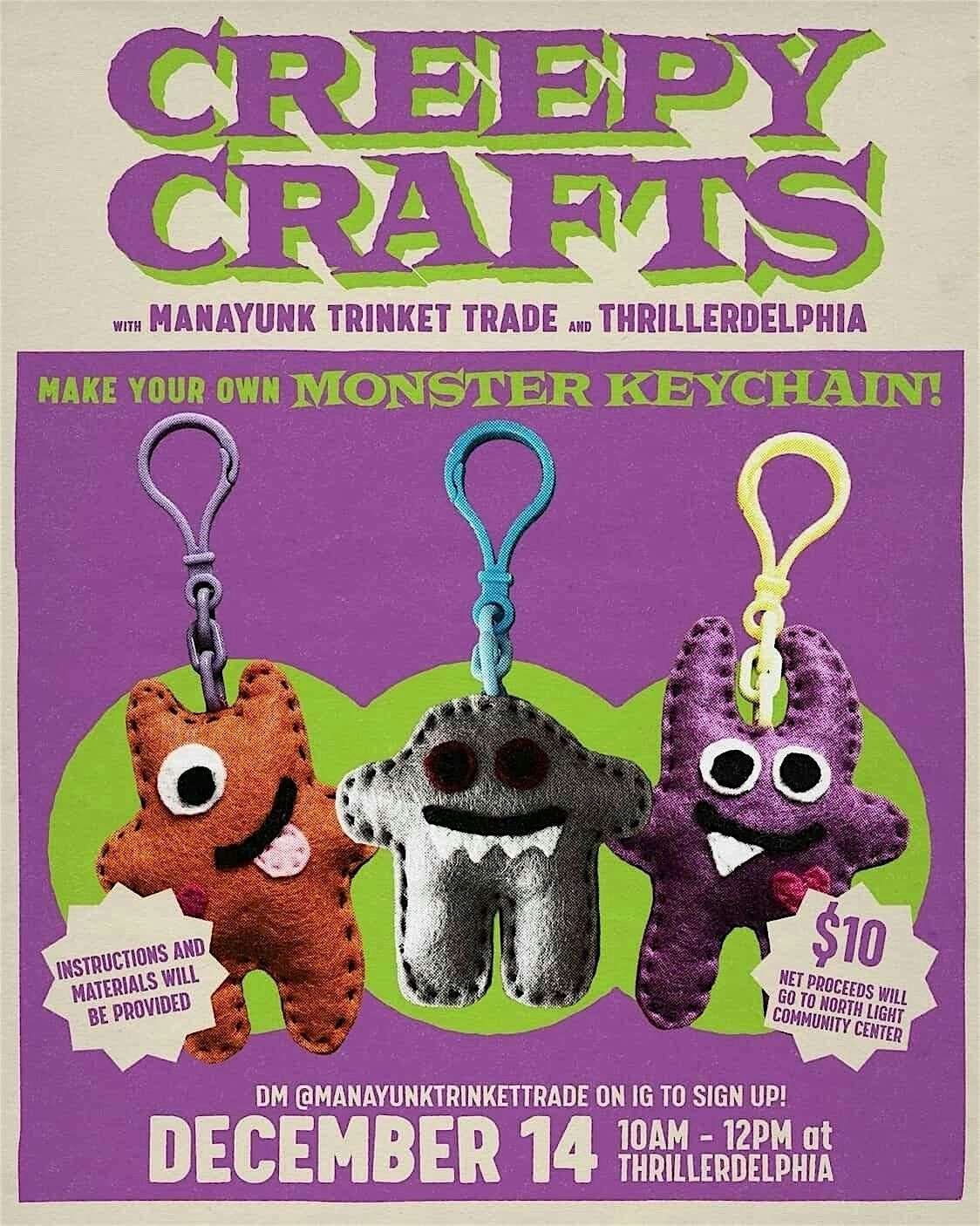 Creepy Crafts with Manayunk Trinket Trade